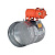 Взрывобезопасный противопожарный клапан КЛОП-2 (180) 250, ниппельный Вингс-М