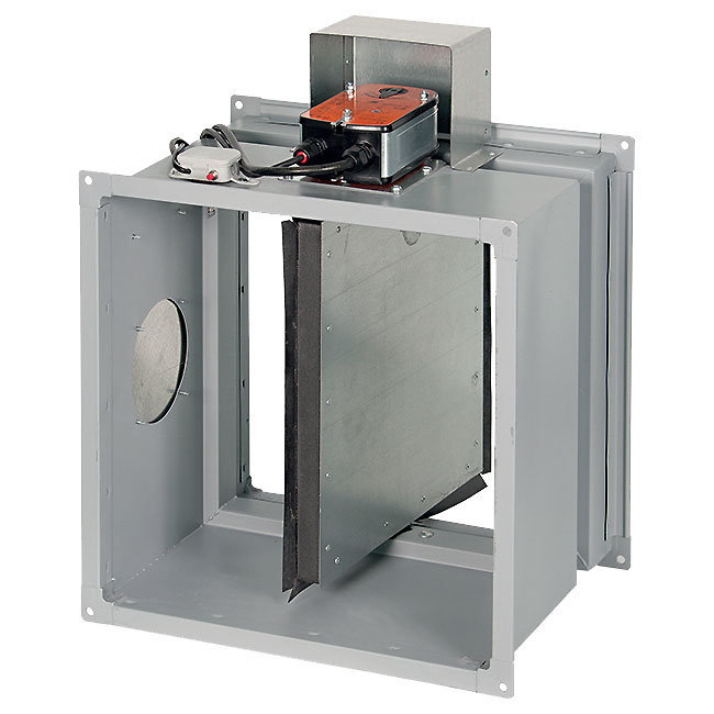 Противопожарные клапаны с электроприводом