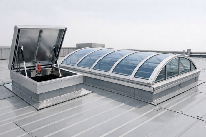 Требования к дымовым люкам и зенитным фонарям