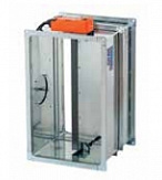 Клапан противопожарный КЛОП-2(120)-НЗ-800x800 Вингс-М